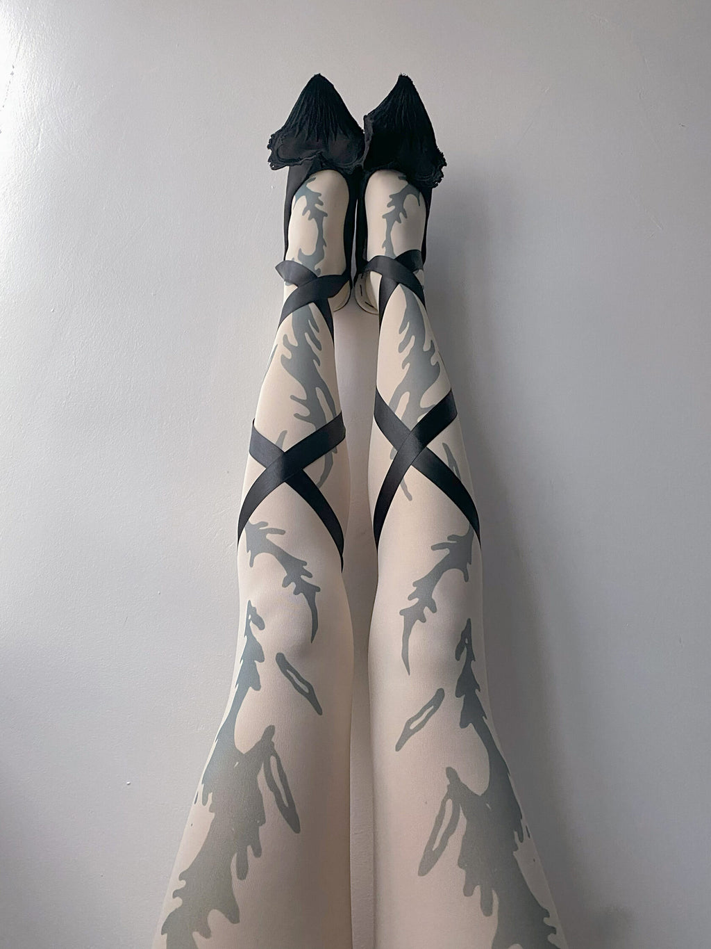 Thistle tights off white