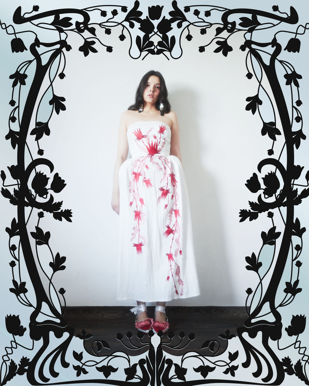 Two piece thistle dress