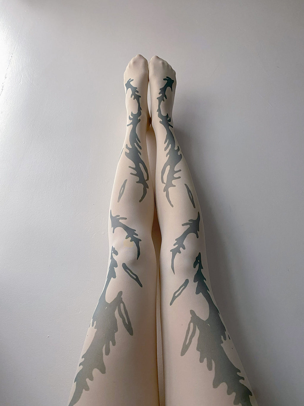 Thistle tights off white