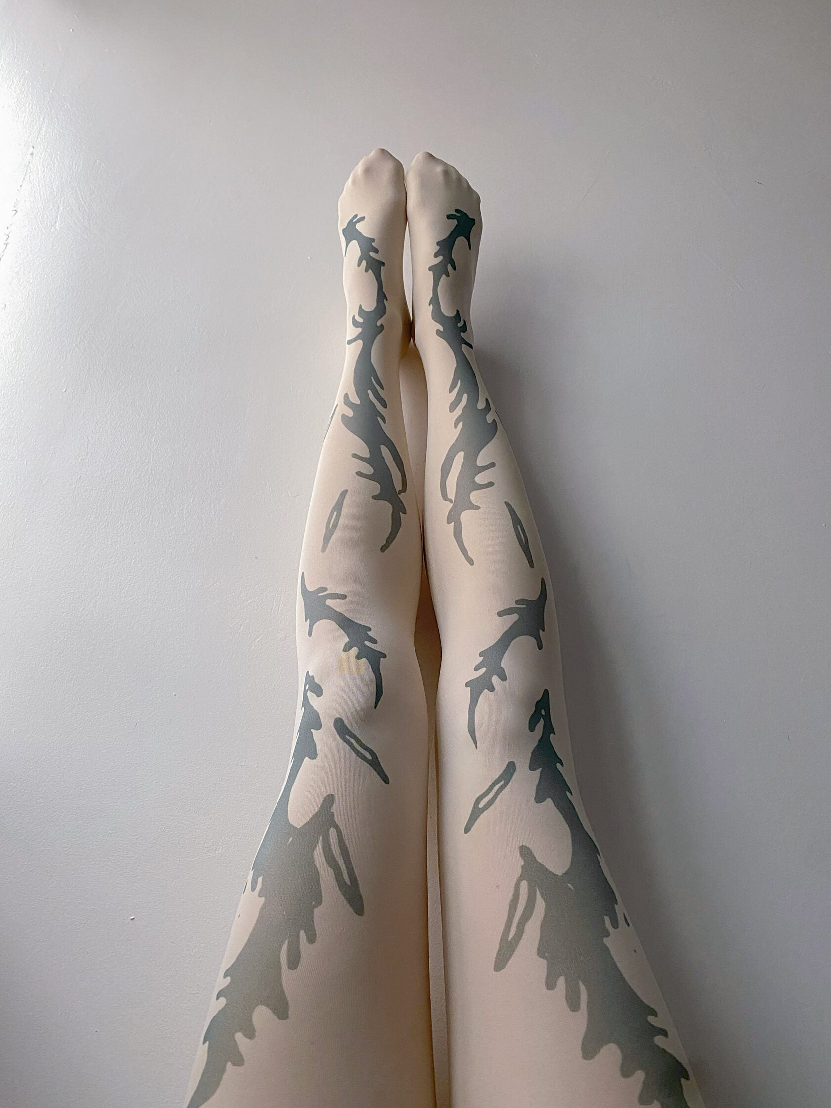 Thistle tights off white