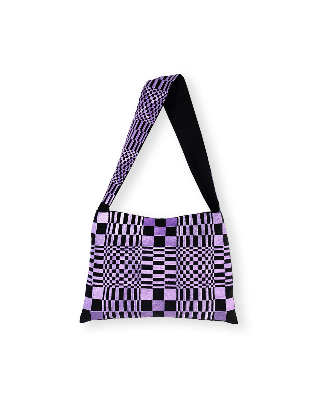 Lilac textile reverie bag